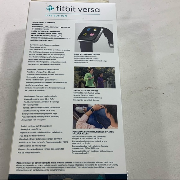 Fitbit Versa Lite edition smartwatch. - Picture 3 of 6